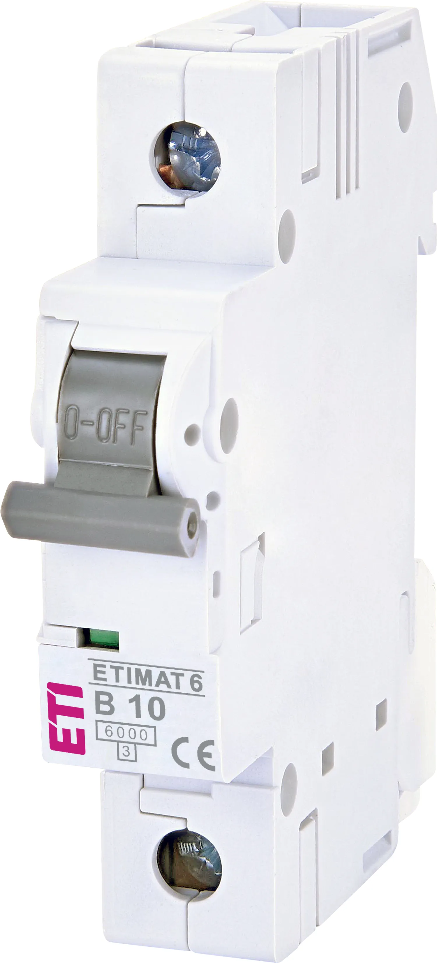 Protectie si comutatie - Siguranta automata MCB 10A 1P Curba B 6kA ETI
