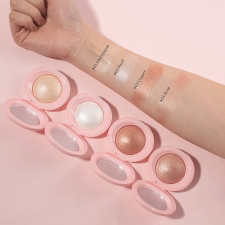 Baked highlighter Rose [2]