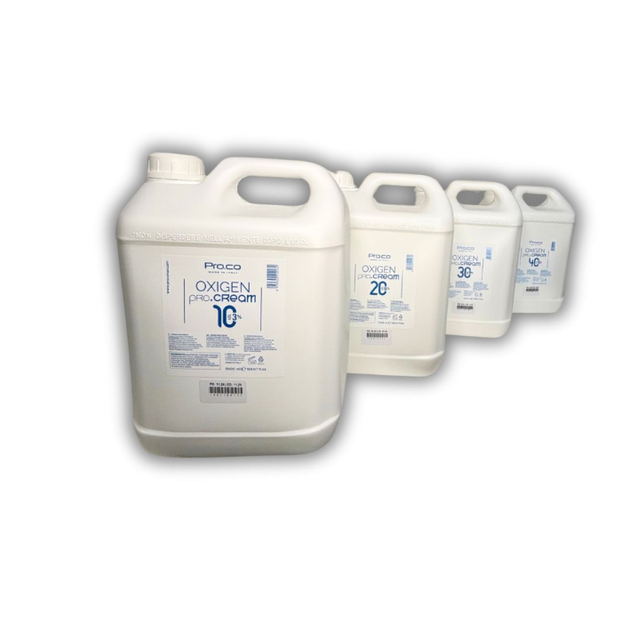 Oxidant cremă OXIGEN PRO.CREAM - 5L - 12% (40 VOL) [3]