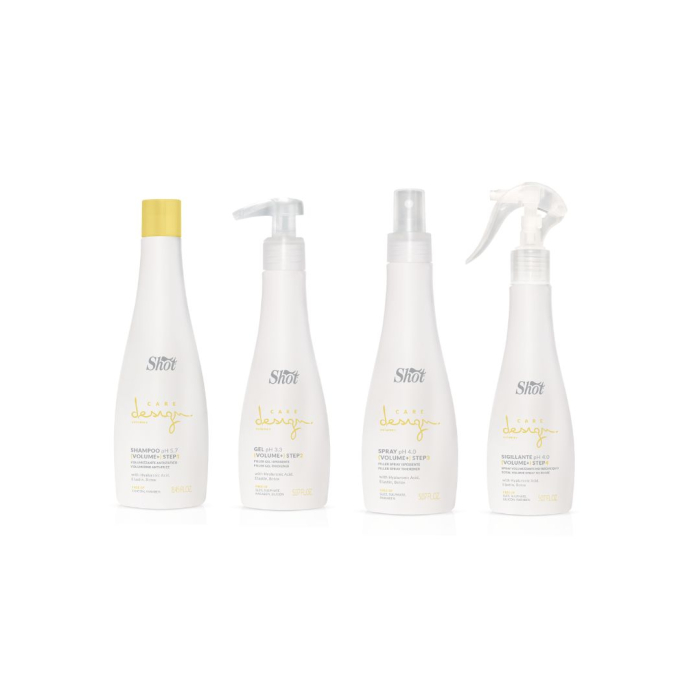 Set COMPLET - VOLUME Shot - tratament pentru păr cu mai mult VOLUM (șampon 250 ml + gel 150 ml + spray 150 ml + sigilat 150 ml) [2]
