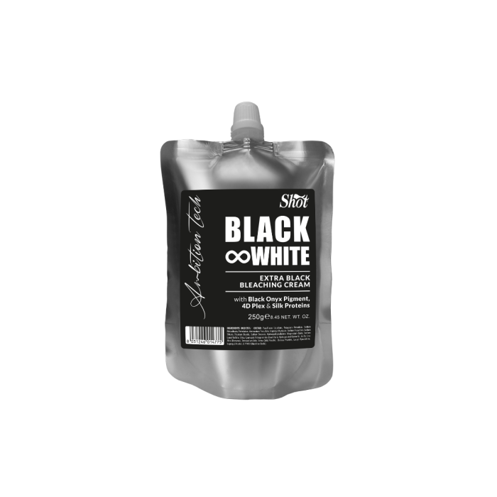 SHOT - Decolorant cremă NEAGRĂ 250g - 7/8 tonuri [3]