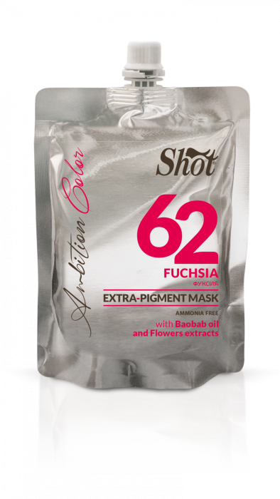 SHOT - Mască colorantă EXTRA PIGMENT 200 ml - 62 FUCHSIA [3]