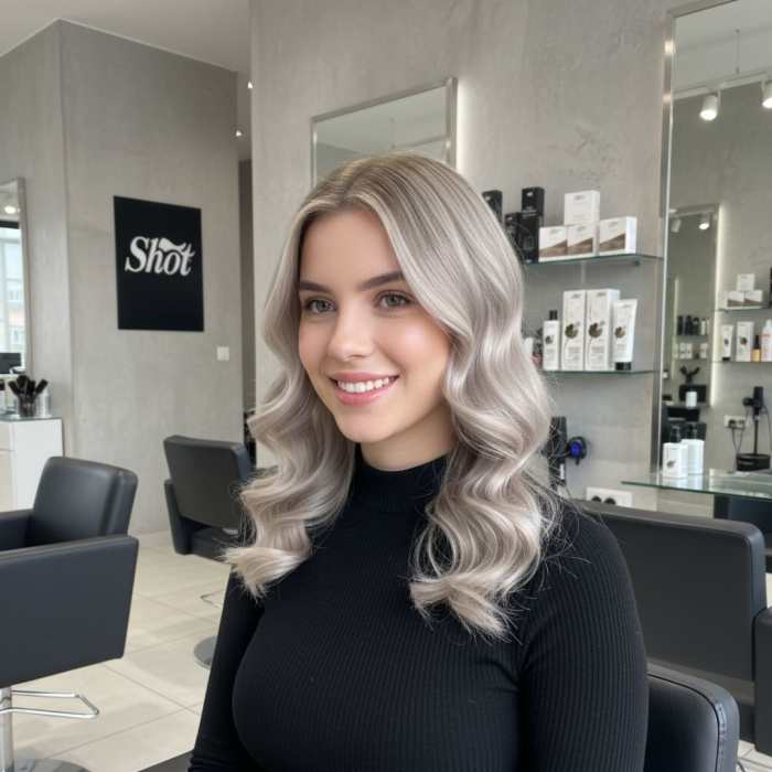 SHOT - Vopsea profesionala BLEACH & COLOR 80 ml - ASH [2]