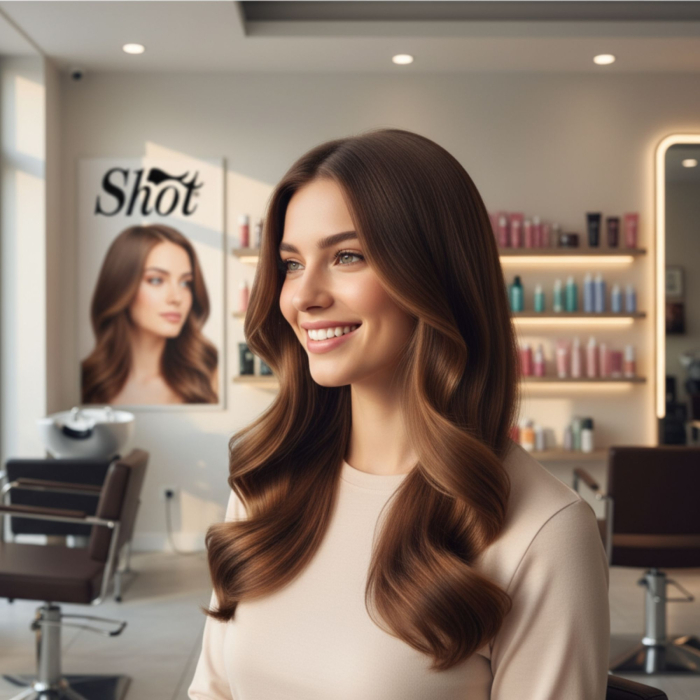 Vopsea de păr profesională fără amoniac 100 ml - SHOT - BTB NATURAL  - 6.0 [2]