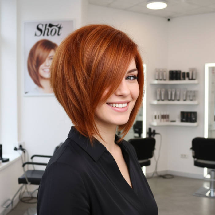 Vopsea de păr profesională fără amoniac 100 ml - SHOT - BTB NATURAL  - 7.44 [2]