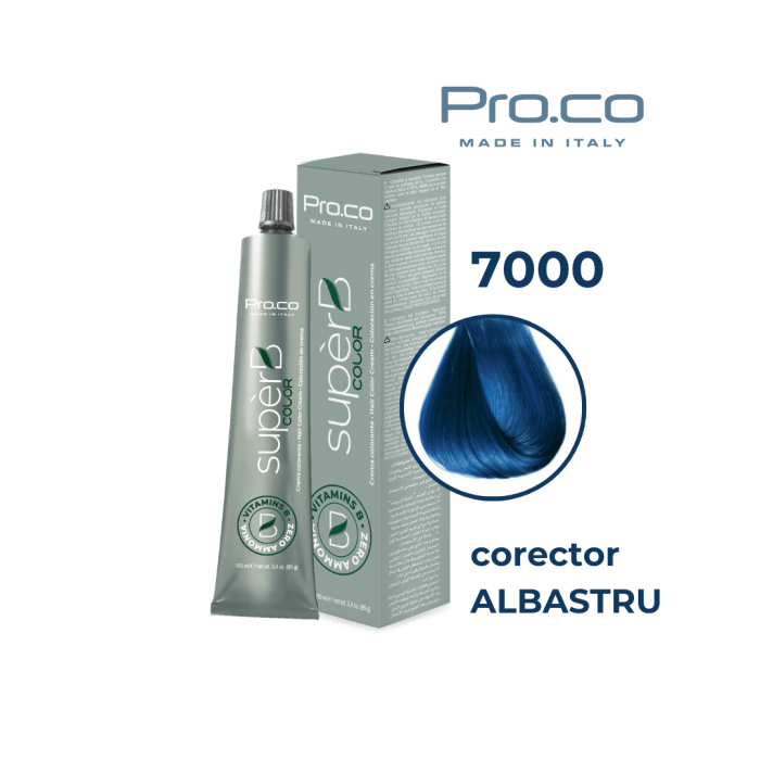 Vopsea de păr profesională fără amoniac SUPERB.COLOR 100 ml - Pro.Co - 8/11  BLOND DESCHIS CENUSIU INTENS  [2]