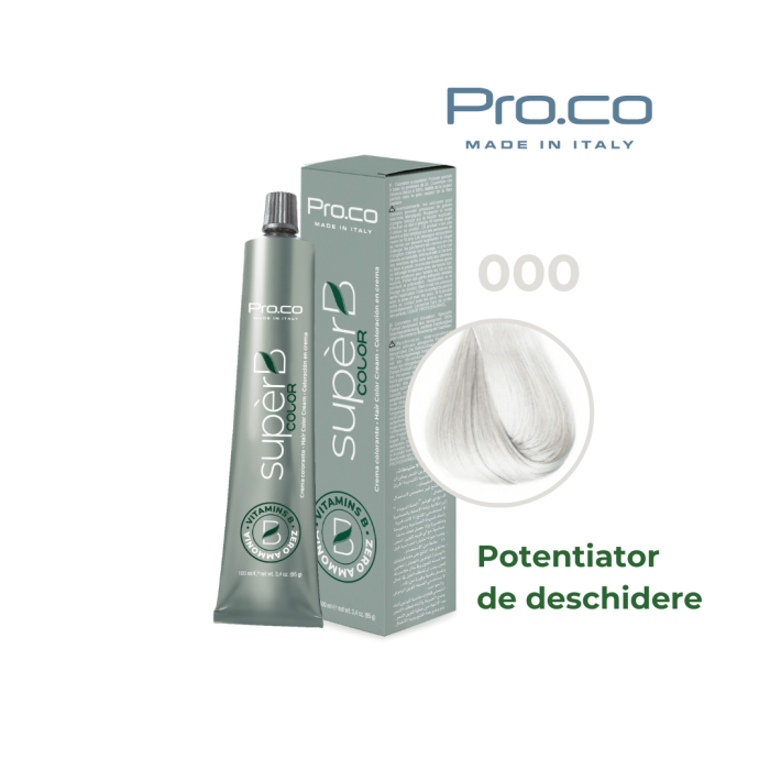Vopsea de păr profesională fără amoniac SUPERB.COLOR 100 ml - Pro.Co - 8/11  BLOND DESCHIS CENUSIU INTENS  [5]