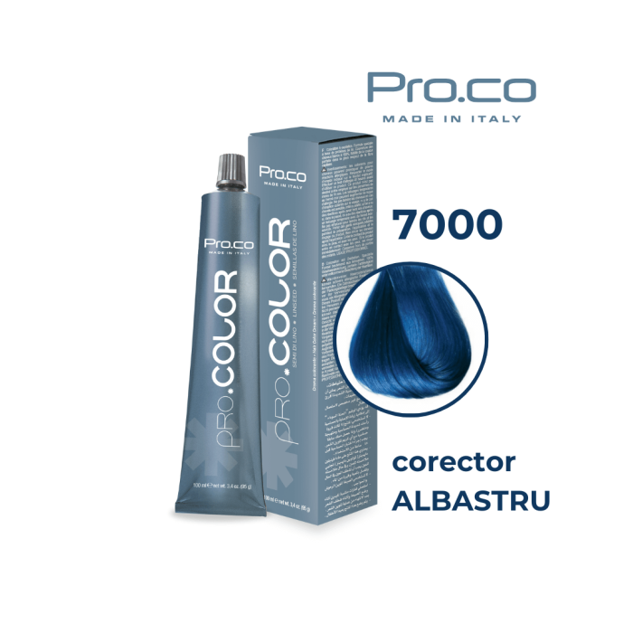 Vopsea de păr profesională PRO.COLOR 100 ml - Pro.Co - 6/66 ROSU PUTERNIC [4]