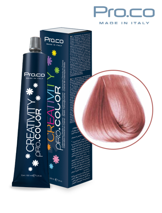 Vopsea păr directă CREATIVITY PRO.COLOR 100 ml - ROZ [2]