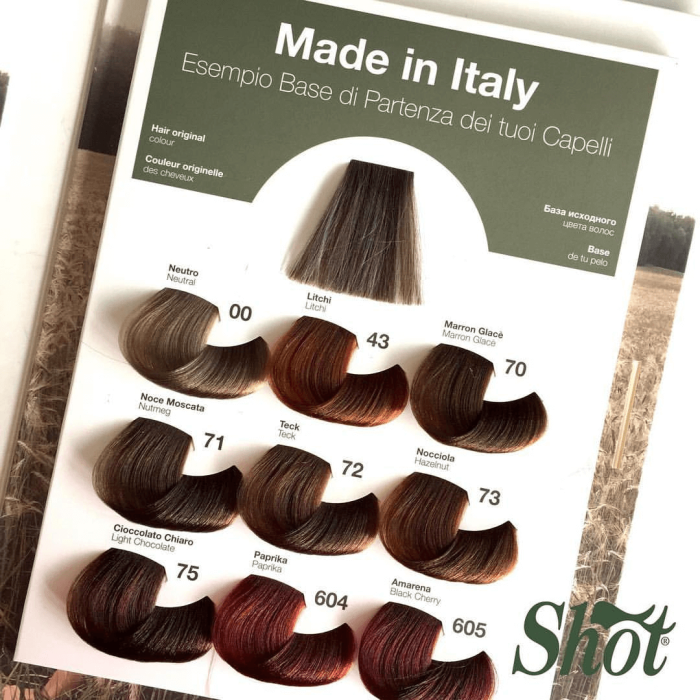 Vopsea par - pudra henna H20 COLOR NATUR 200g - 605 BLACK CHERRY [2]