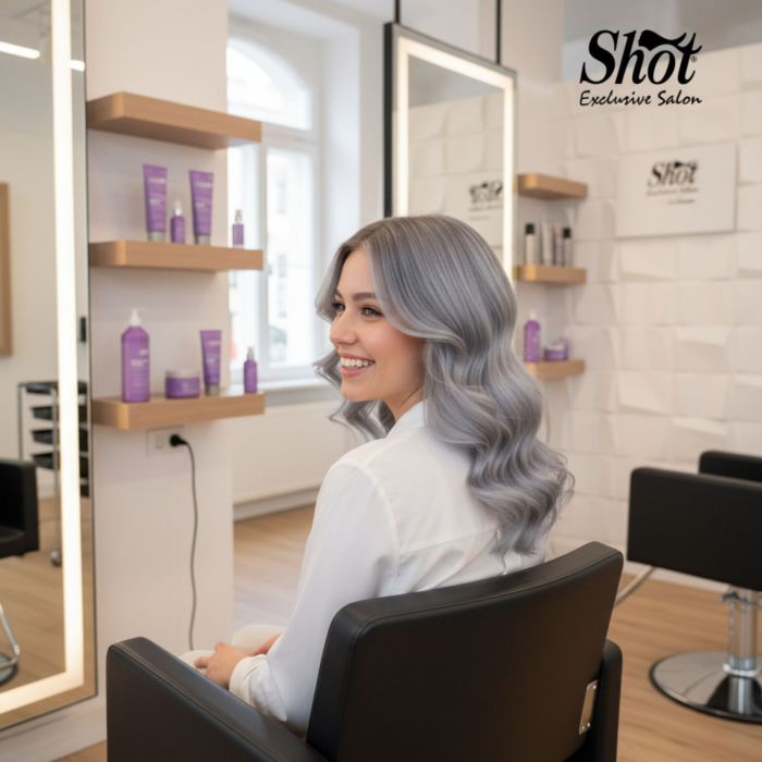 Vopsea profesionala pentru par 100 ml - SHOT - BTB BLOND - 12.12S [2]