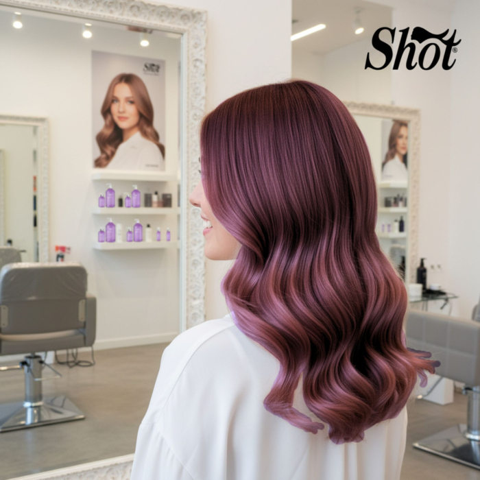 Vopsea profesionala pentru par 100 ml - SHOT - BTB BLOND - 7VR [2]