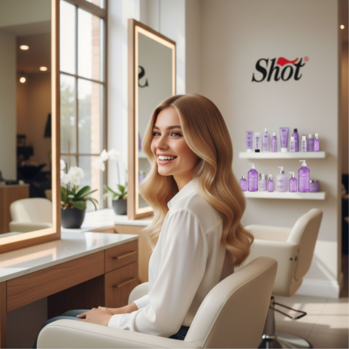 Vopsea profesionala pentru par 100 ml - SHOT - BTB BLOND - E10.32 [2]