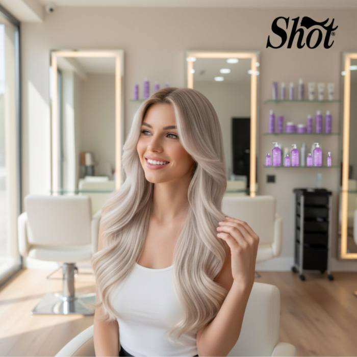Vopsea profesionala pentru par 100 ml - SHOT - BTB BLOND - E10.9 [2]