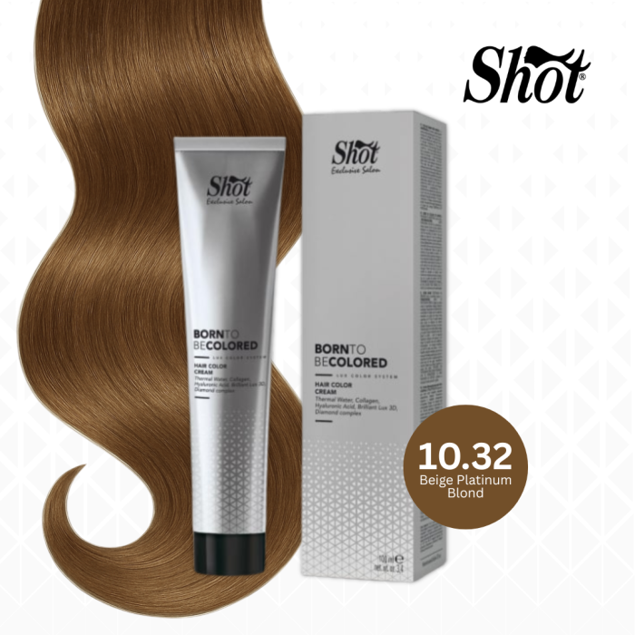 Vopsea profesionala pentru par 100 ml - SHOT - BTB COLORED - 10.32 [1]