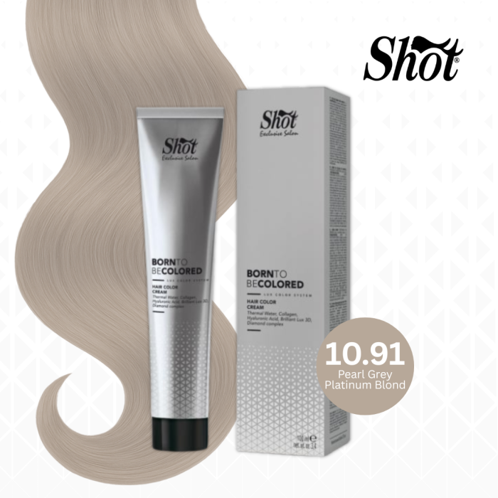 Vopsea profesionala pentru par 100 ml - SHOT - BTB COLORED - 10.91 [1]