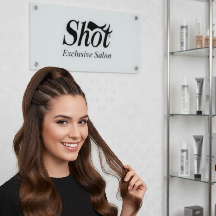 Vopsea profesionala pentru par 100 ml - SHOT - BTB COLORED - 4.8 [2]