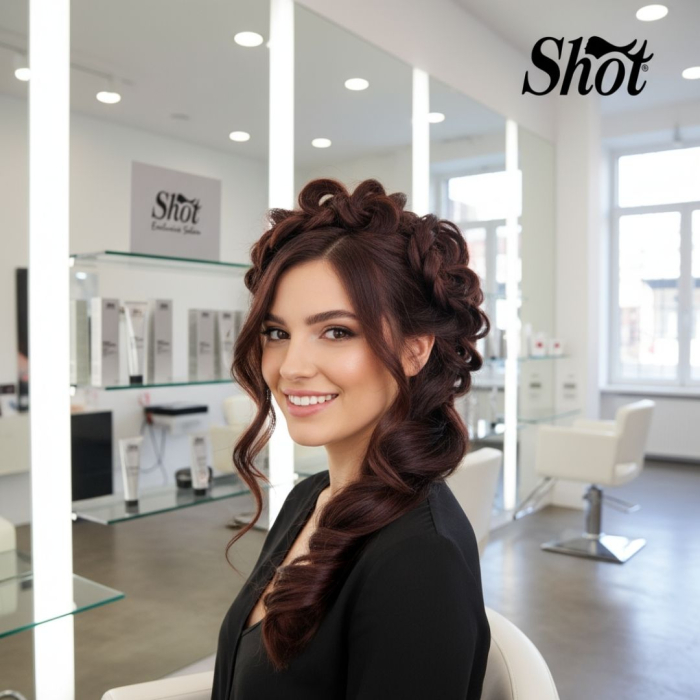 Vopsea profesionala pentru par 100 ml - SHOT - BTB COLORED - 5.56 [2]