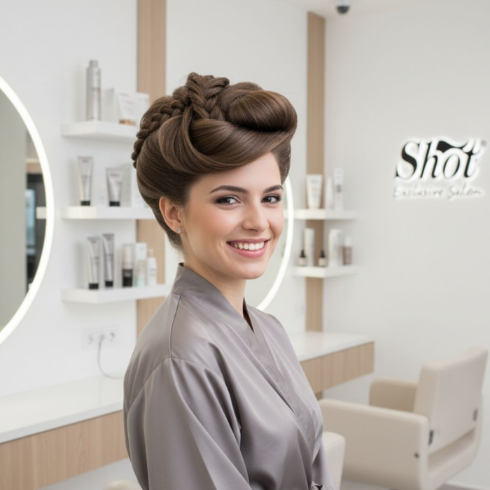 Vopsea profesionala pentru par 100 ml - SHOT - BTB COLORED - 5.81 [2]