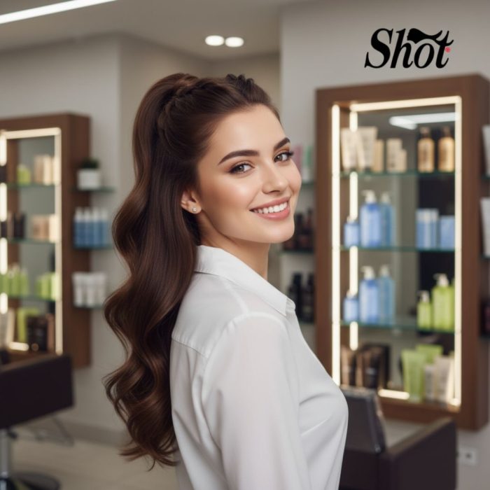 Vopsea profesionala pentru par 100 ml - SHOT - BTB COLORED - 5 MATT [2]