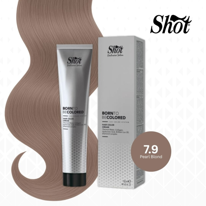 Vopsea profesionala pentru par 100 ml - SHOT - BTB COLORED - 7.9 [1]