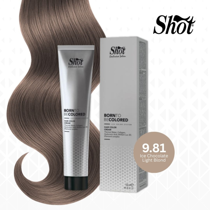 Vopsea profesionala pentru par 100 ml - SHOT - BTB COLORED - 9.81 [1]