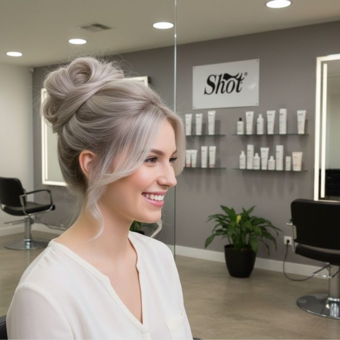 Vopsea profesionala pentru par 100 ml - SHOT - BTB COLORED - 9.91 [2]