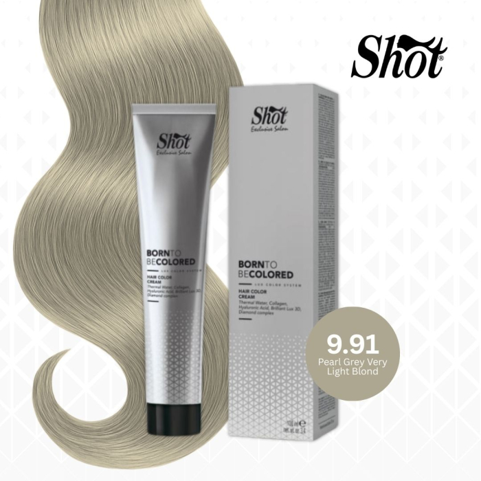 Vopsea profesionala pentru par 100 ml - SHOT - BTB COLORED - 9.91 [1]