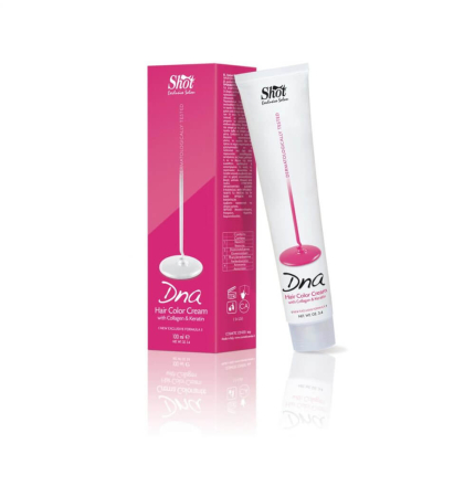 Vopsea de par cu amoniac profesionala - Corector - Vopsea profesională pentru par 100 ml - SHOT - DNA