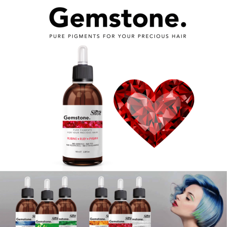 GEMSTONE - Pigment pur lichid 100 ml - Shot - RUBIN [2]