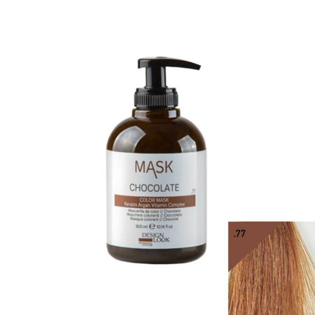 Masca coloranta pentru par Design Look - 300 ml - CIOCOLATIU [1]