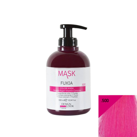 Masca coloranta pentru par Design Look - 300 ml - FUXIA [1]