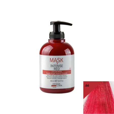 Masca coloranta pentru par Design Look - 300 ml - ROSU [1]