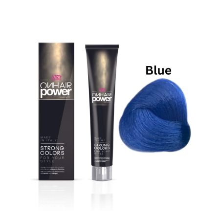 Noutăți - ON HAIR POWER - Shot - Vopsea de păr 100 ml - BLUE