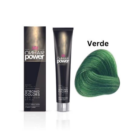 Noutăți - ON HAIR POWER - Shot - Vopsea de păr 100 ml - GREEN
