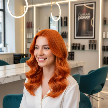 ON HAIR POWER - Shot - Vopsea de păr 100 ml - ORANGE [1]