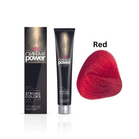 Noutăți - ON HAIR POWER - Shot - Vopsea de păr 100 ml - RED