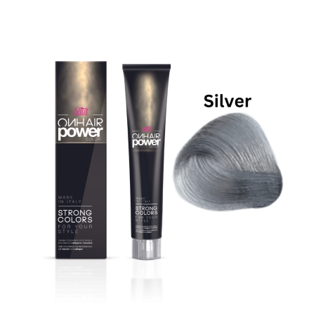 Noutăți - ON HAIR POWER - Shot - Vopsea de păr 100 ml - SILVER