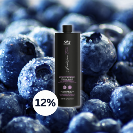 Noutăți - Oxidant GEL ALBASTRU - Shot - pentru BLONDURI SPECIALE - 1000 ml (1L) - 12%