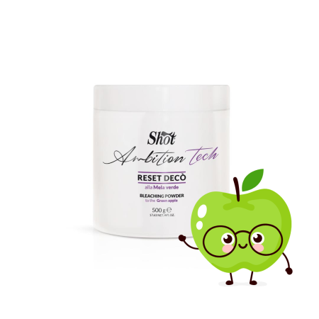 Noutăți - Pudra decolorantă RESET DECO - Shot - 7 tonuri - MAR VERDE - cutie 500 g