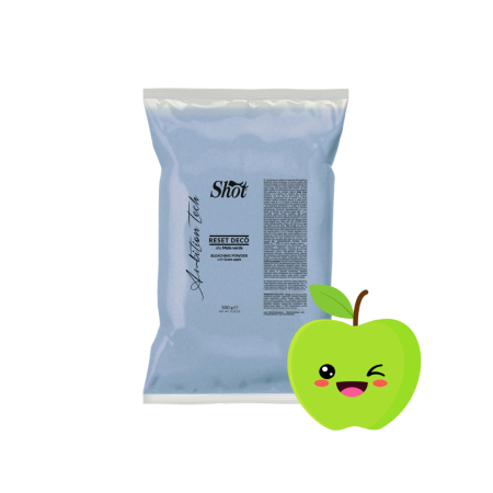 Noutăți - Pudra decolorantă RESET DECO - Shot - 7 tonuri - MAR VERDE - punga rezerva 500 g