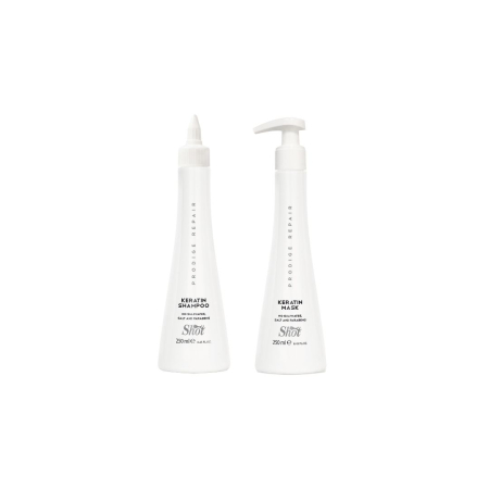 Set MIC HOME - KERATIN Shot - tratament intensiv pentru părul distrus  (șampon 250 ml + mască 250 ml) [1]