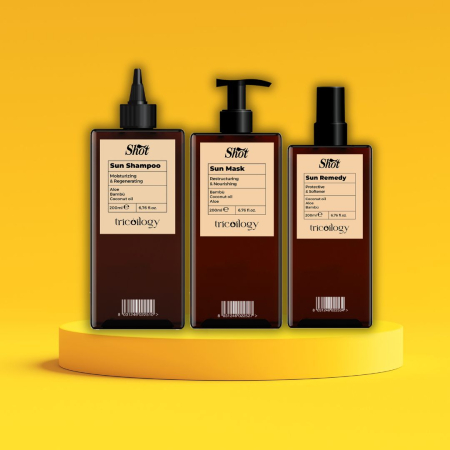 Promotii - Set  reparator după expunerea la soare TRICOILOGY SUN – Shot