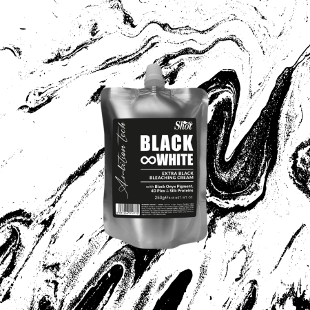 SHOT - Decolorant cremă NEAGRĂ 250g - 7/8 tonuri [1]
