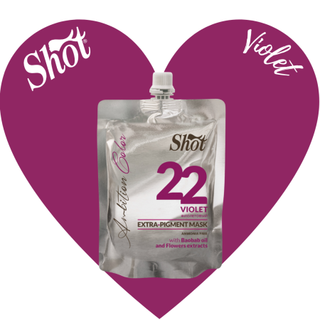 SHOT - Mască colorantă EXTRA PIGMENT 200 ml - 22 VIOLET [1]