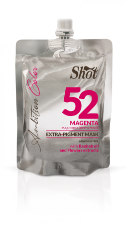 SHOT - Mască colorantă EXTRA PIGMENT 200 ml - 52 MAGENTA [1]