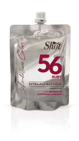 SHOT - Mască colorantă EXTRA PIGMENT 200 ml - 56 RUBY [1]