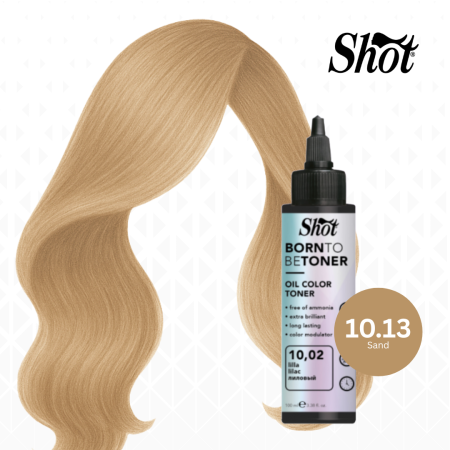 Toner par profesional - SHOT - Toner BTB 100 ml - 10.13 SABBIA (SAND) - EXCLUSIV PENTRU SALON