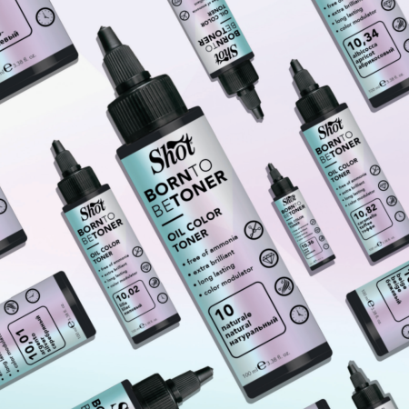 SHOT - Toner BTB 100 ml - 8.13 Biondo chiaro sabbia (Sandy light blond) - EXCLUSIV PENTRU SALON [2]