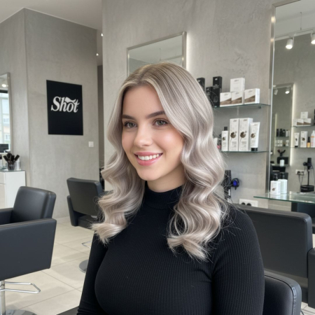 SHOT - Vopsea profesionala BLEACH & COLOR 80 ml - ASH [1]